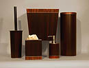 Vermillion Tole Bath Set