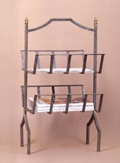 Iron Magazine Rack